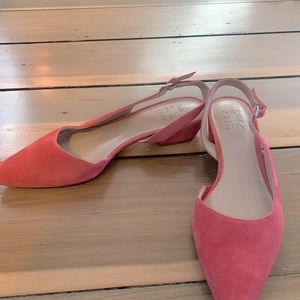 Naturalizer Banks suede slingbacks